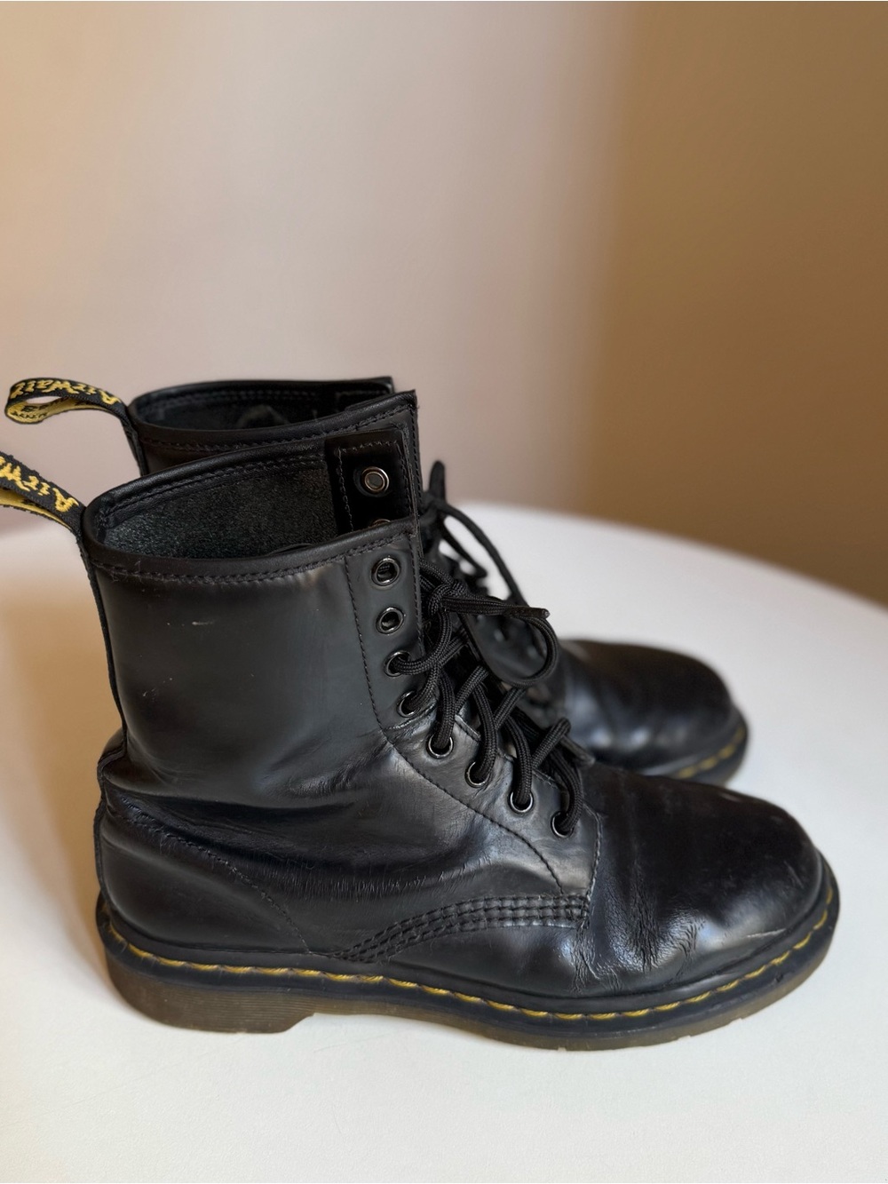 Dr. Martens 1460 W Women’s Smooth Leather Black 8-Eye Boots US 9 / UK 7 / EU 41